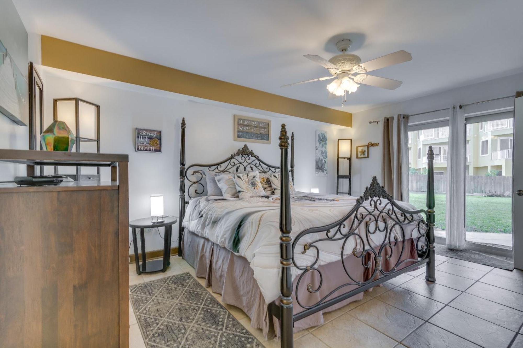 Pensacola Beach Condo With Patio And Access To Beach! Kültér fotó